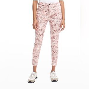 NWT - Jen7 Leopard Skinny Ankle Jeans